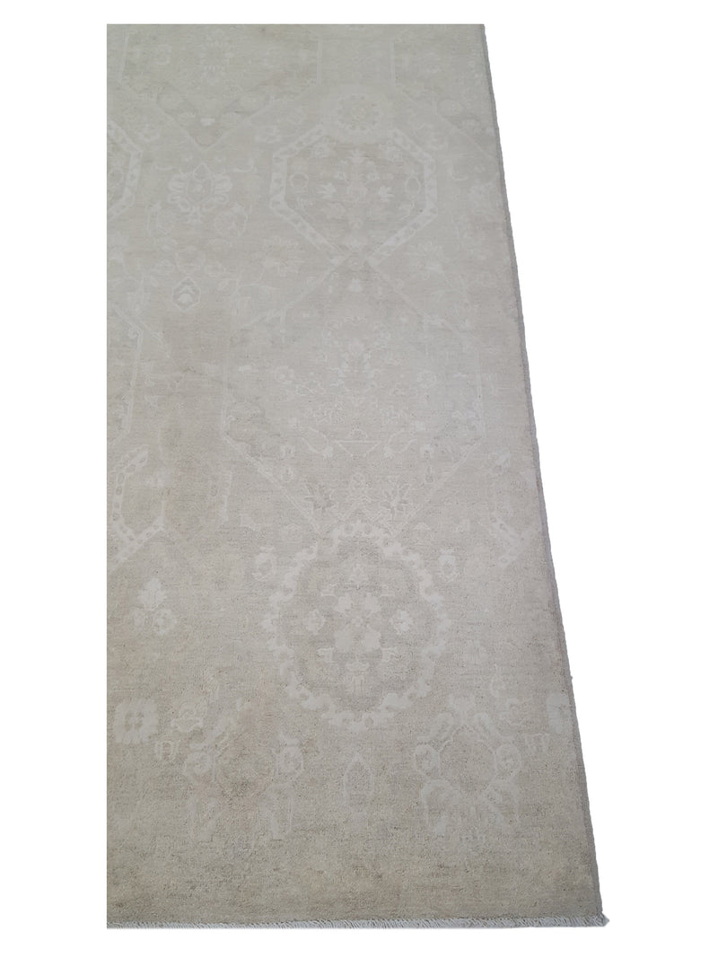 Pacific Ziegler 41705 Ivory Ivory Transitional Hand Knotted Rug