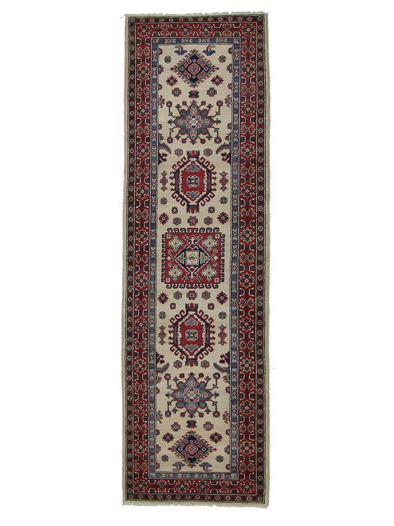 Pacific Kazak  Ivory Red Traditional