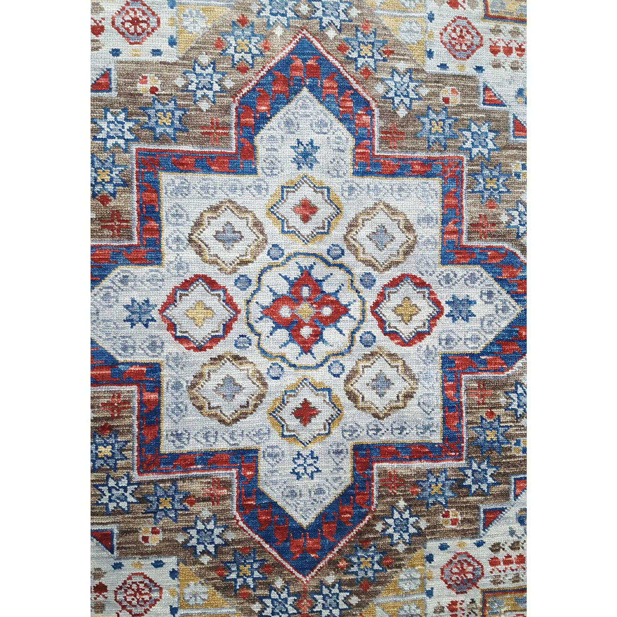 Pacific Soft Melody 41726 Grey Multi Traditional Hand Knotted Rug