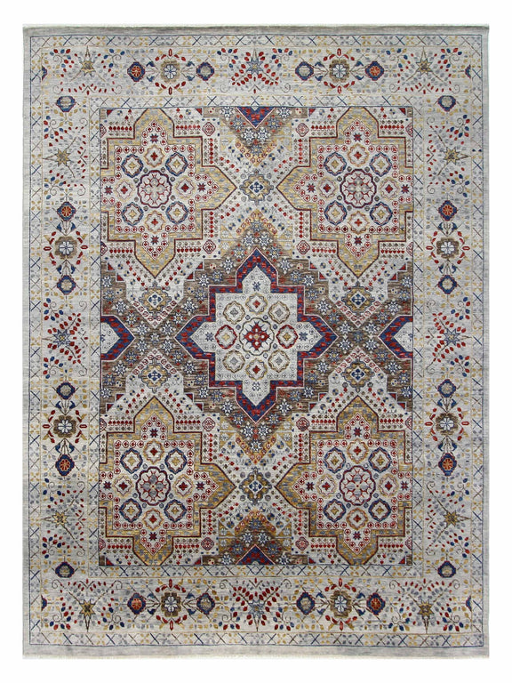 Pacific Soft Melody  Grey Multi Traditional