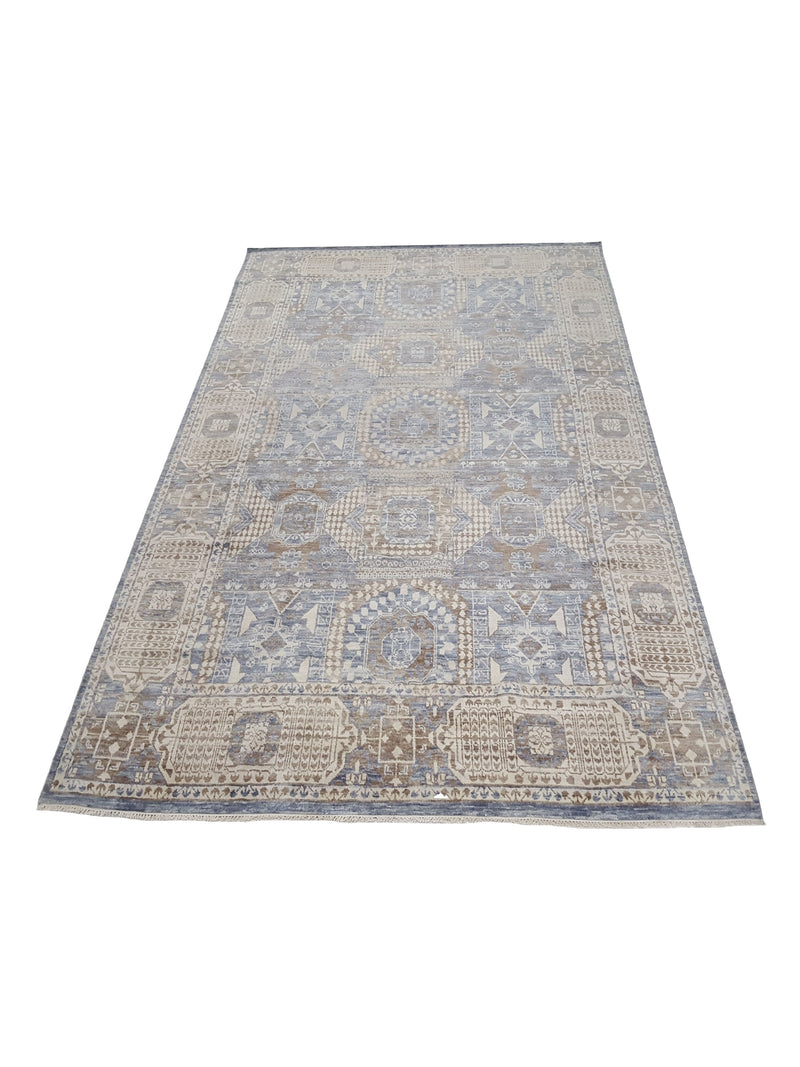 Pacific Soft Melody 41727 Grey Brown Traditional Hand Knotted Rug