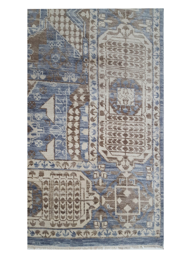 Pacific Soft Melody 41727 Grey Brown Traditional Hand Knotted Rug