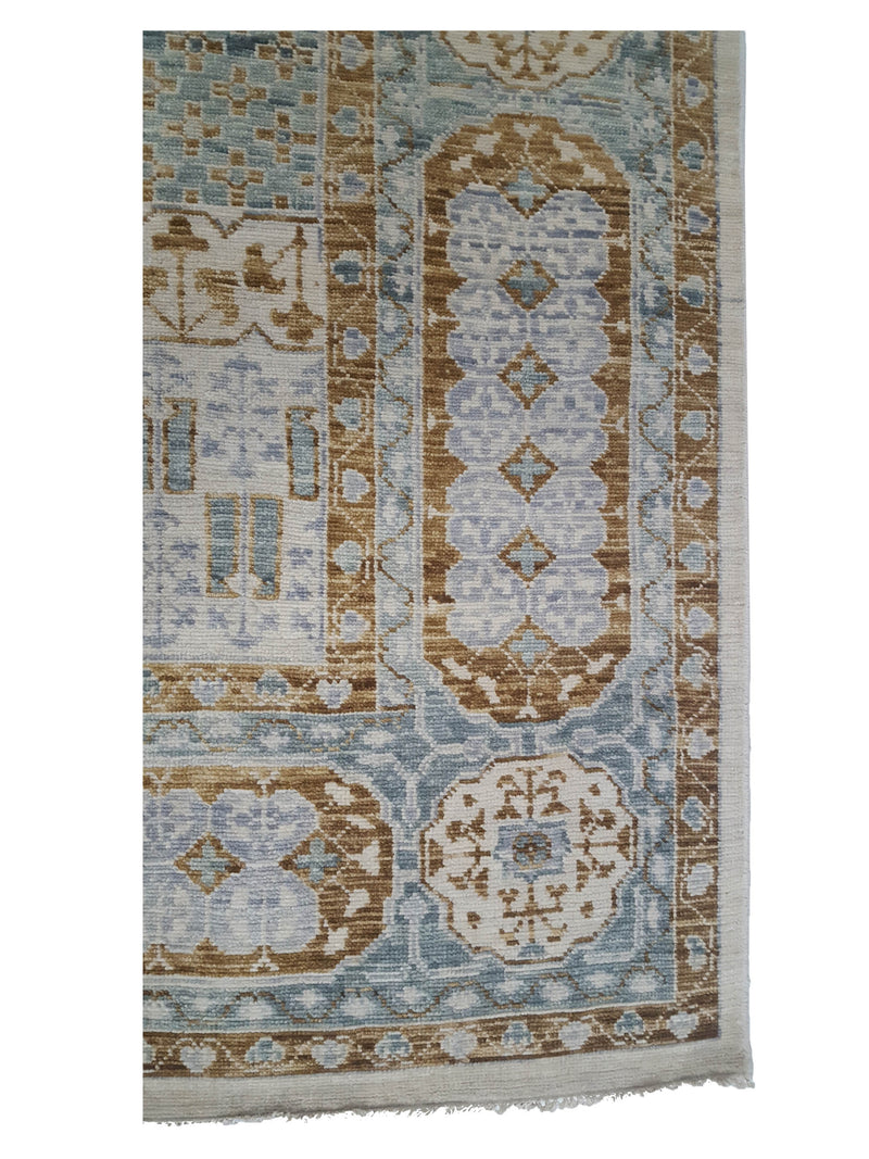 Pacific Anatolian Revival 41733 Ivory Lt.Grey Transitional Hand Knotted Rug