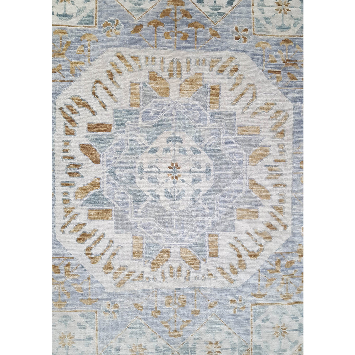 Pacific Anatolian Revival 41733 Ivory Lt.Grey Transitional Hand Knotted Rug