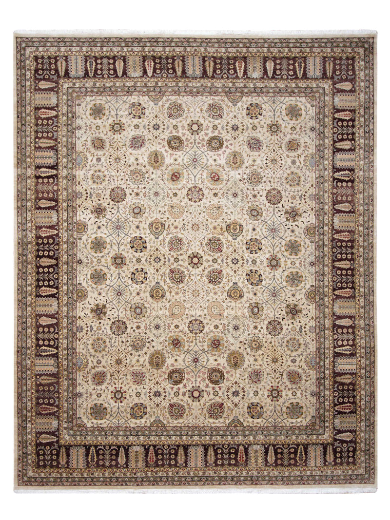 Pacific Crown  Beige Brown Traditional