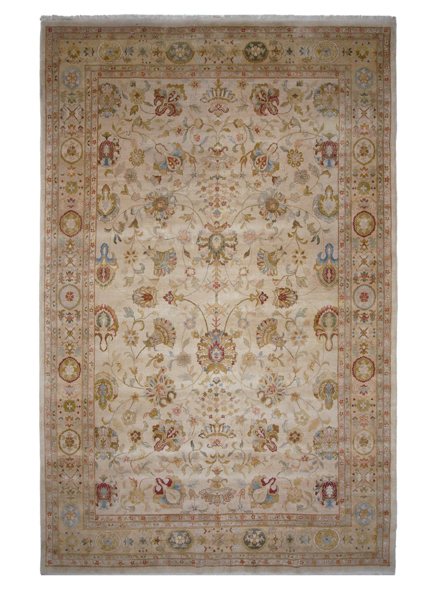 Pacific Royal 41737 Camel Carmel Traditional Hand Knotted Rug – Pacific ...