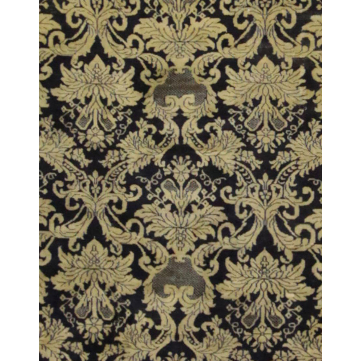 Pacific Ta Royal TA-41740 Black Beige Traditional Hand Knotted Rug