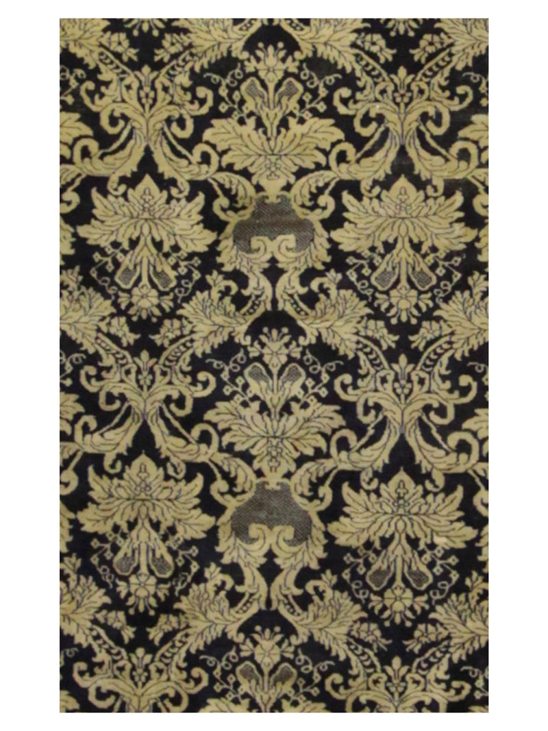 Pacific Ta Royal TA-41740 Black Beige Traditional Hand Knotted Rug