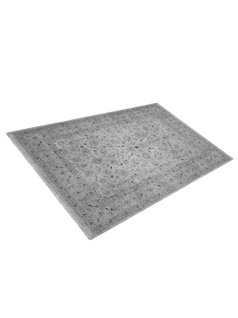 Pacific Classic 41744 Grey Grey Traditional Hand Knotted Rug