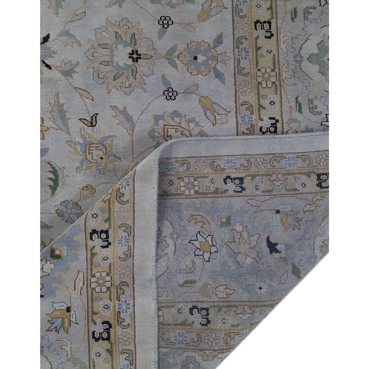 Pacific Classic 41744 Grey Grey Traditional Hand Knotted Rug