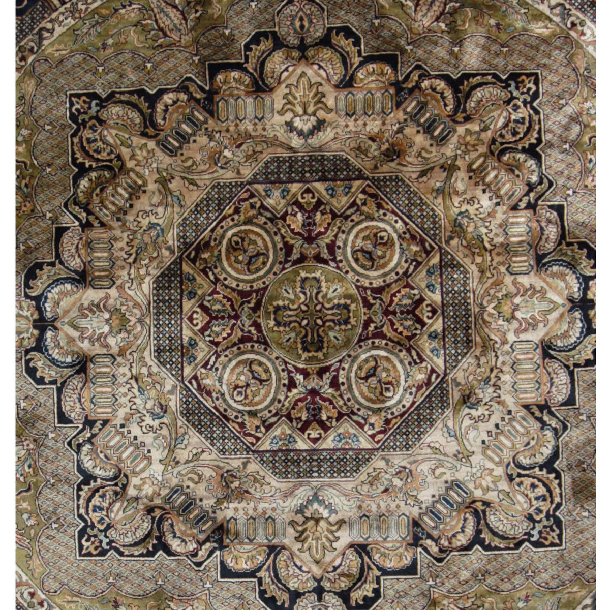 Pacific Royal 41745 Gold Olive Traditional Hand Knotted Rug