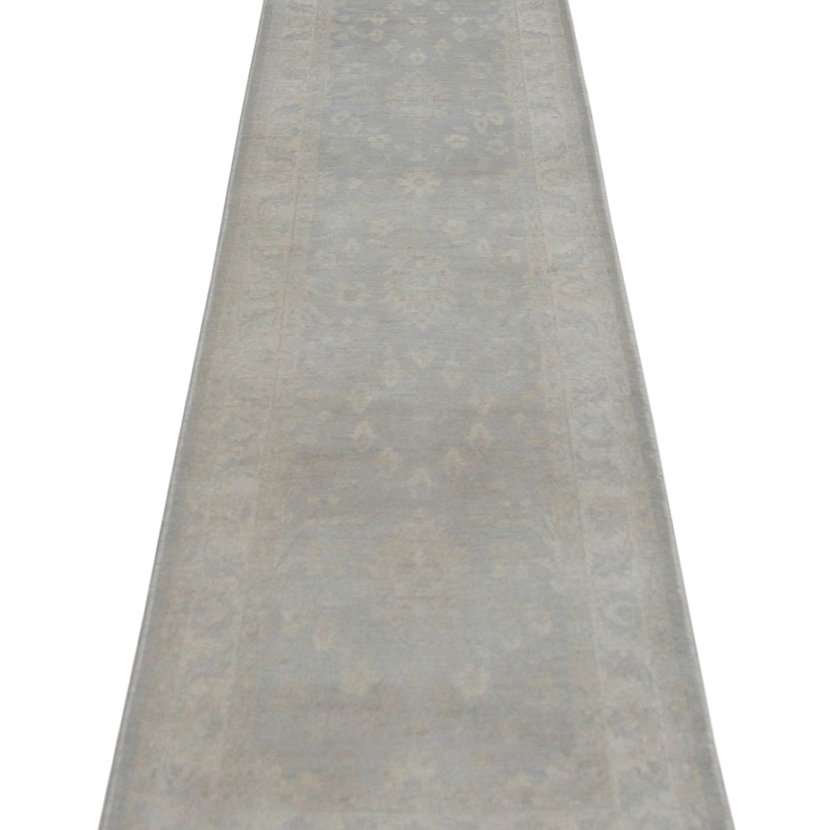 Pacific Ziegler 41747 Blue Ivory Transitional Hand Knotted Rug