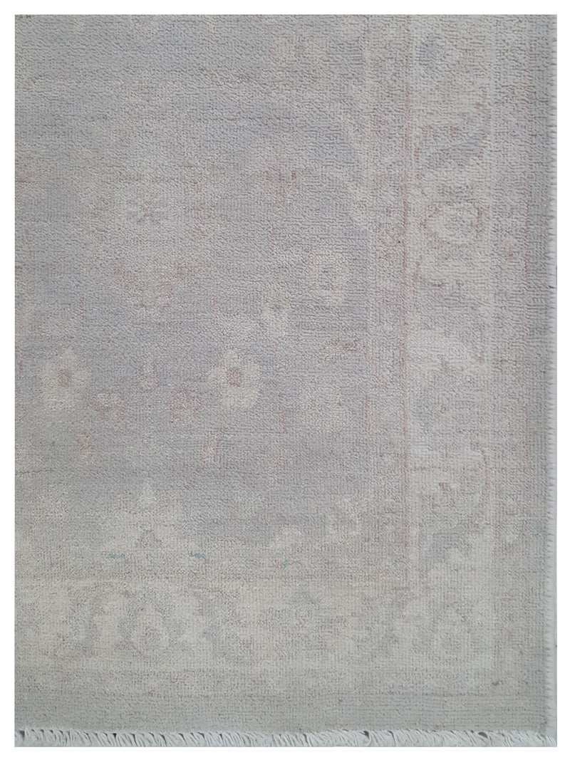 Pacific Ziegler 41747 Blue Ivory Transitional Hand Knotted Rug