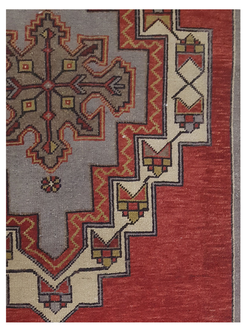 Pacific Anatolian 41761 Burgundy Beige Traditional Hand Knotted Rug