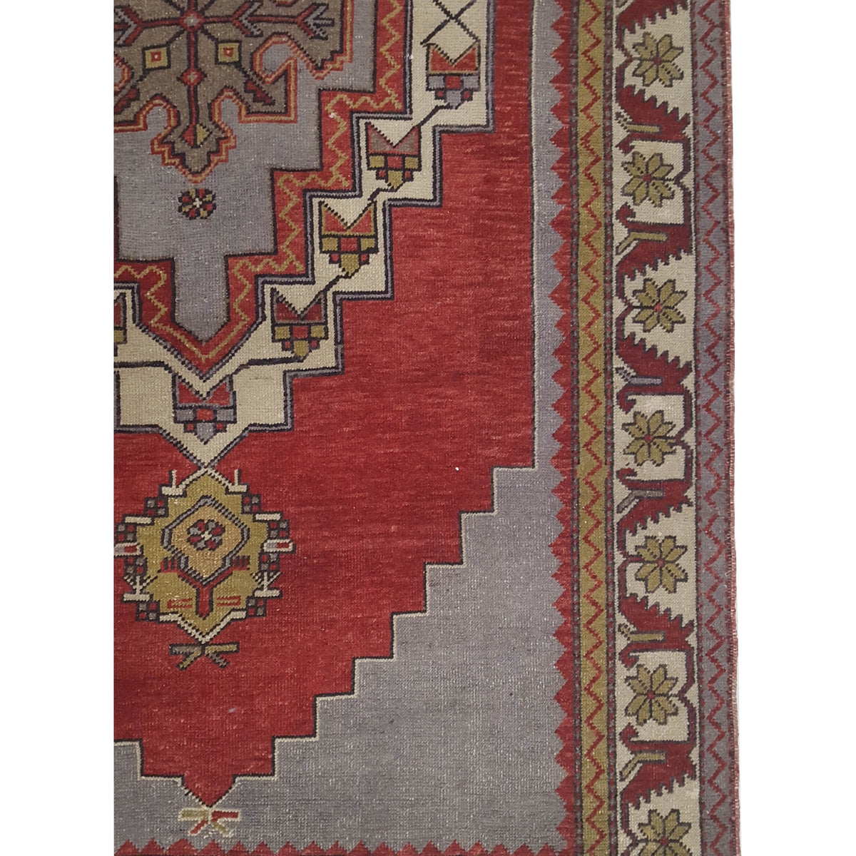 Pacific Anatolian 41761 Burgundy Beige Traditional Hand Knotted Rug