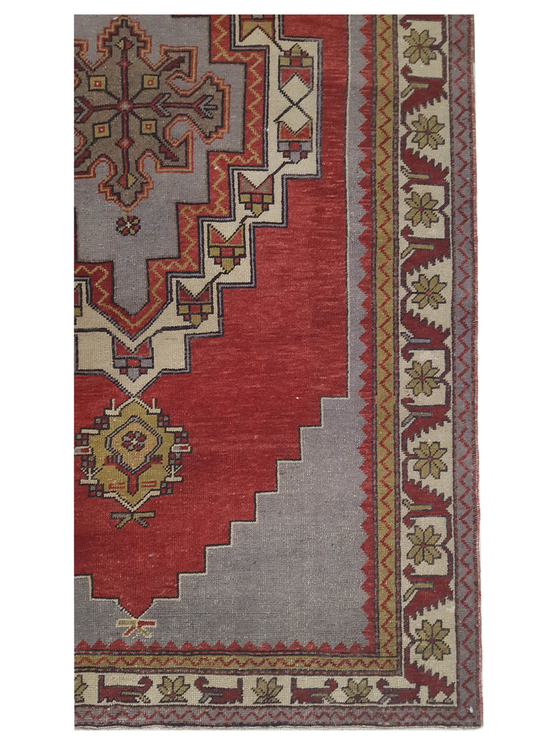 Pacific Anatolian 41761 Burgundy Beige Traditional Hand Knotted Rug
