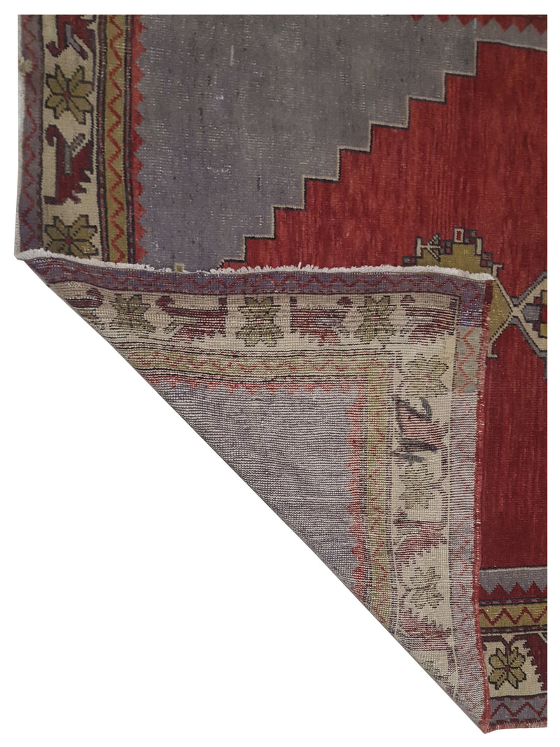 Pacific Anatolian 41761 Burgundy Beige Traditional Hand Knotted Rug