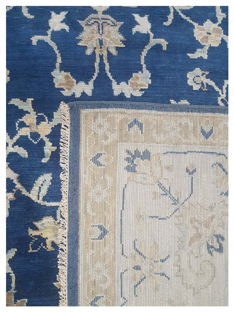 Pacific Anatolian Revival 41767 Navy Lt.Grey Transitional Hand Knotted Rug