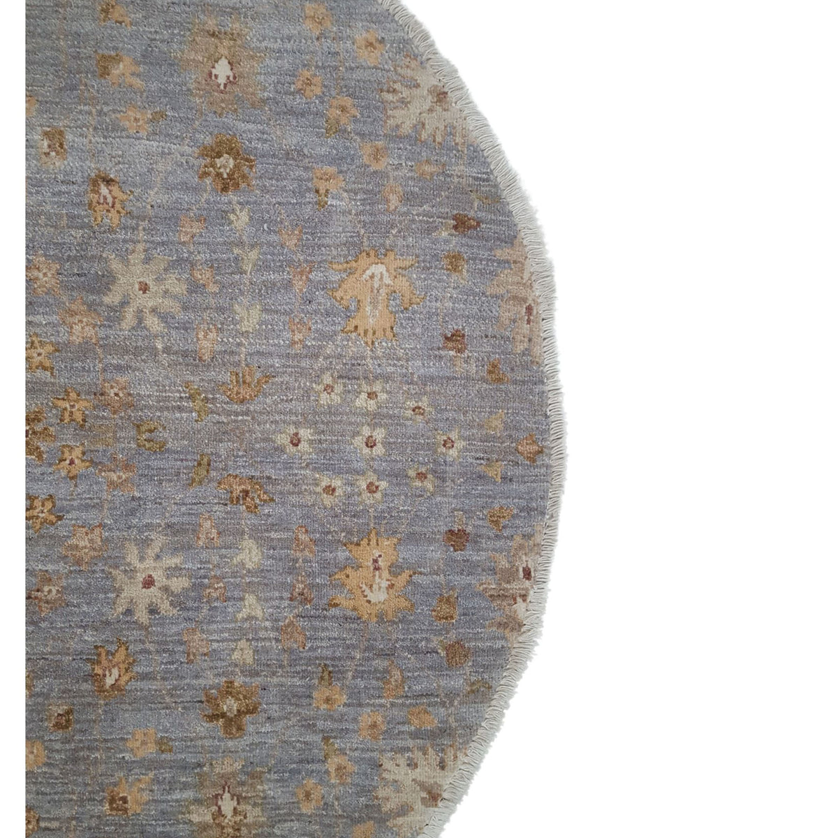 Pacific Ziegler 41772 Grey Grey Transitional Hand Knotted Rug