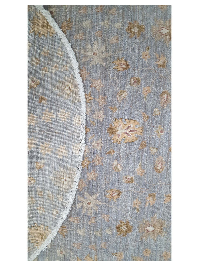 Pacific Ziegler 41772 Grey Grey Transitional Hand Knotted Rug