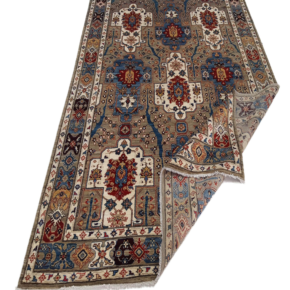 Pacific Ziegler 41774 Lt.Grey Lt.Grey Transitional Hand Knotted Rug