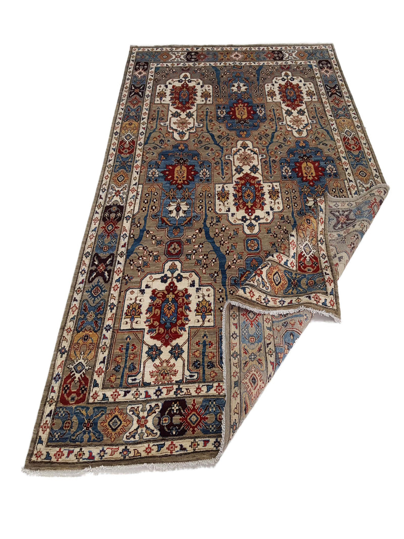 Pacific Ziegler 41774 Lt.Grey Lt.Grey Transitional Hand Knotted Rug