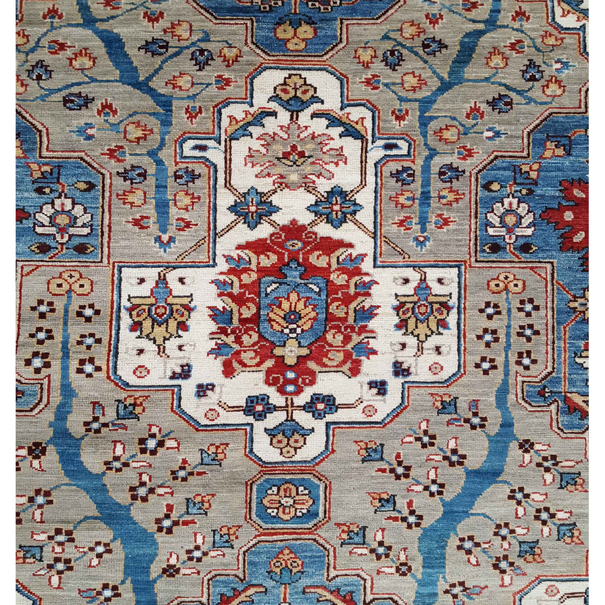 Pacific Ziegler 41774 Lt.Grey Lt.Grey Transitional Hand Knotted Rug