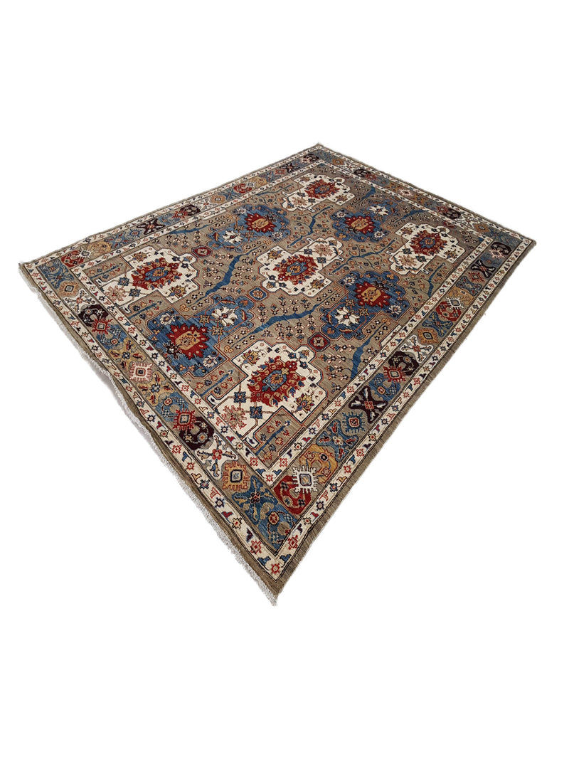 Pacific Ziegler 41774 Lt.Grey Lt.Grey Transitional Hand Knotted Rug