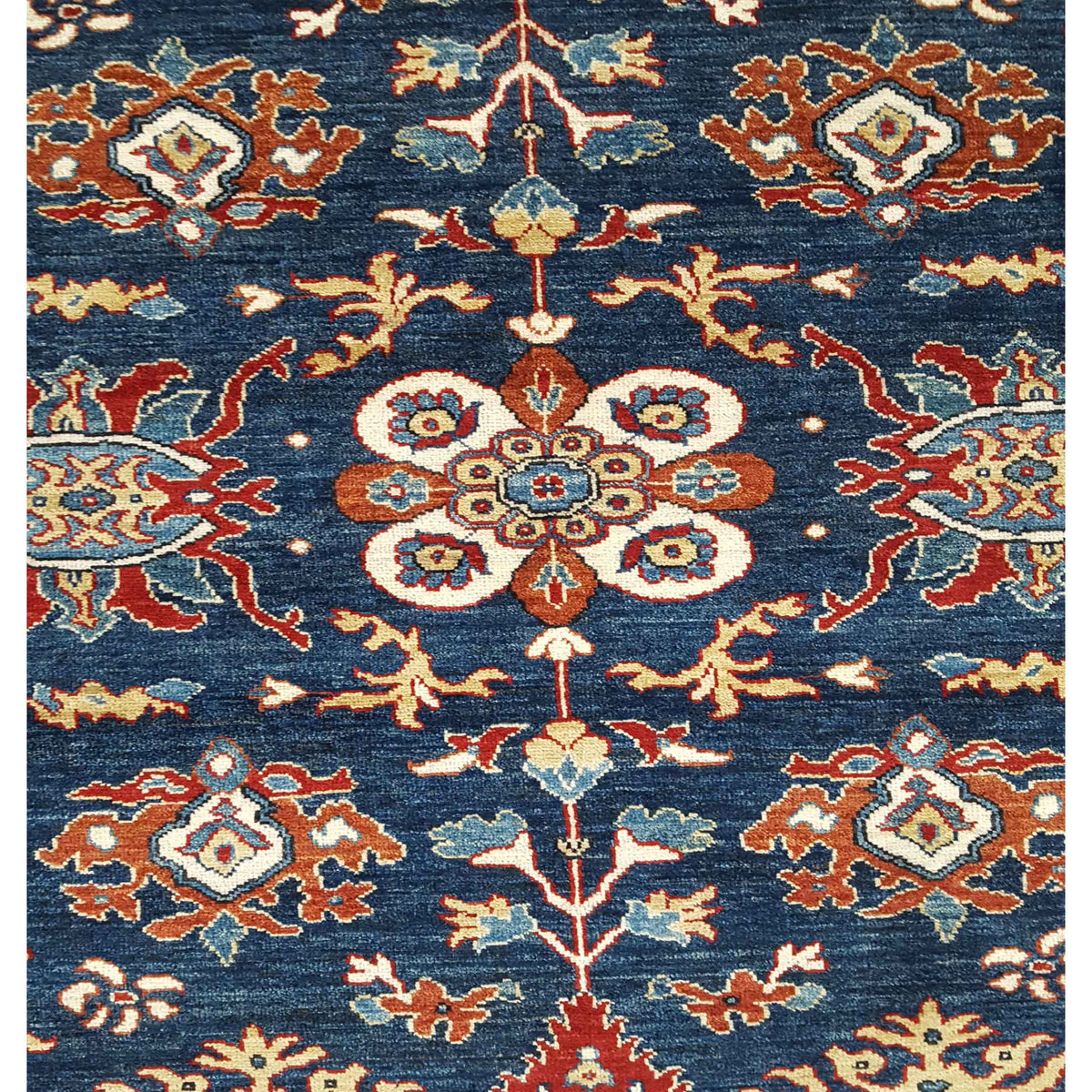 Pacific Ziegler 41778 Navy Red Transitional Hand Knotted Rug