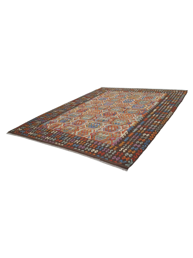 Aura Kilim 41805 Multi Multi Kilim Hand Woven Rug
