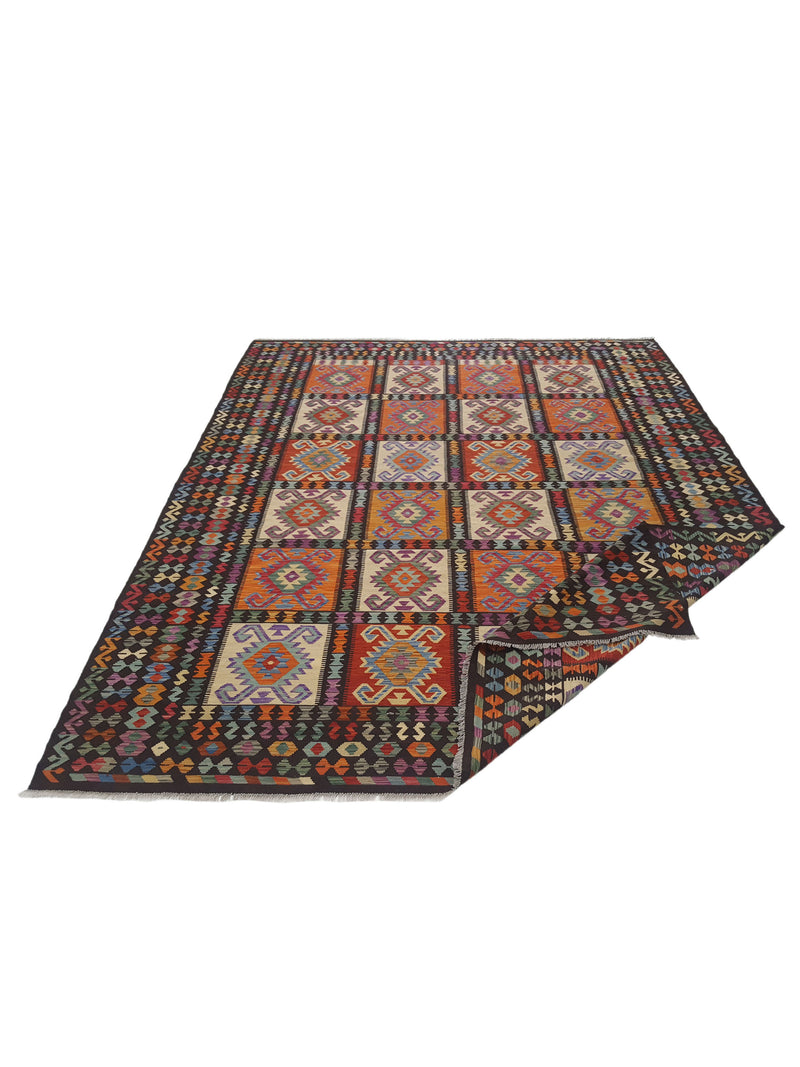 Aura Kilim 41806 Multi Multi Kilim Hand Woven Rug