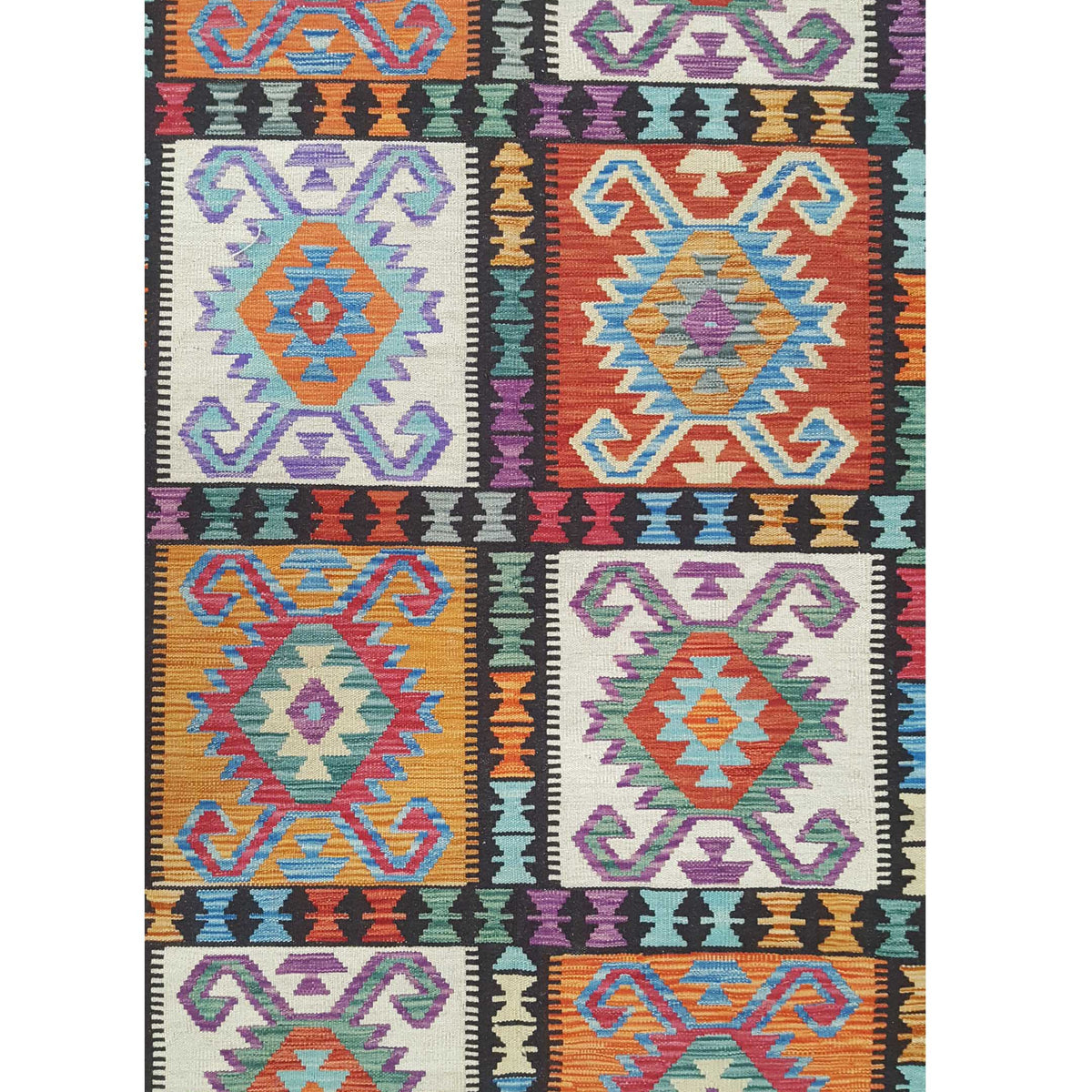 Aura Kilim 41806 Multi Multi Kilim Hand Woven Rug
