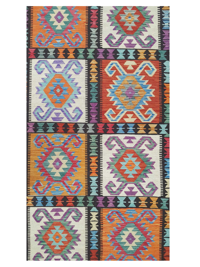 Aura Kilim 41806 Multi Multi Kilim Hand Woven Rug