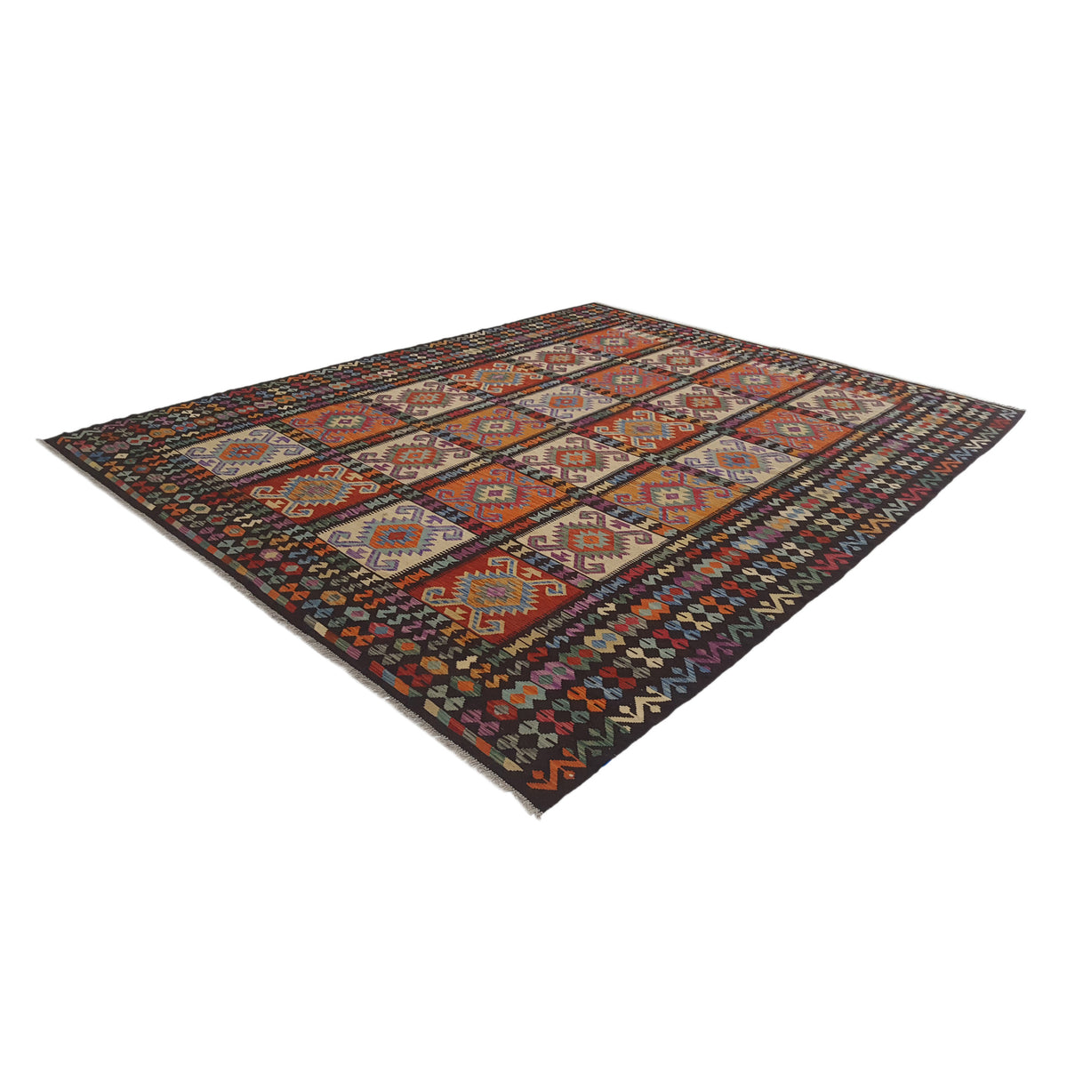 Aura Kilim 41806 Multi Multi Kilim Hand Woven Rug