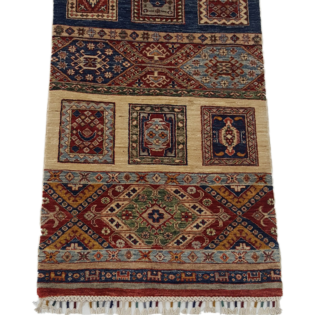Pacific Khorgeen 41819 Multi Multi Transitional Hand Knotted Rug
