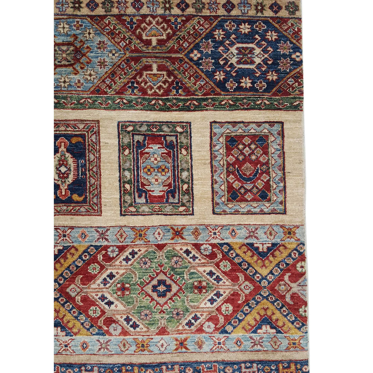 Pacific Khorgeen 41820 Multi Multi Transitional Hand Knotted Rug