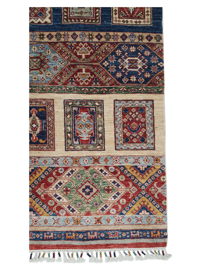 Pacific Khorgeen 41820 Multi Multi Transitional Hand Knotted Rug