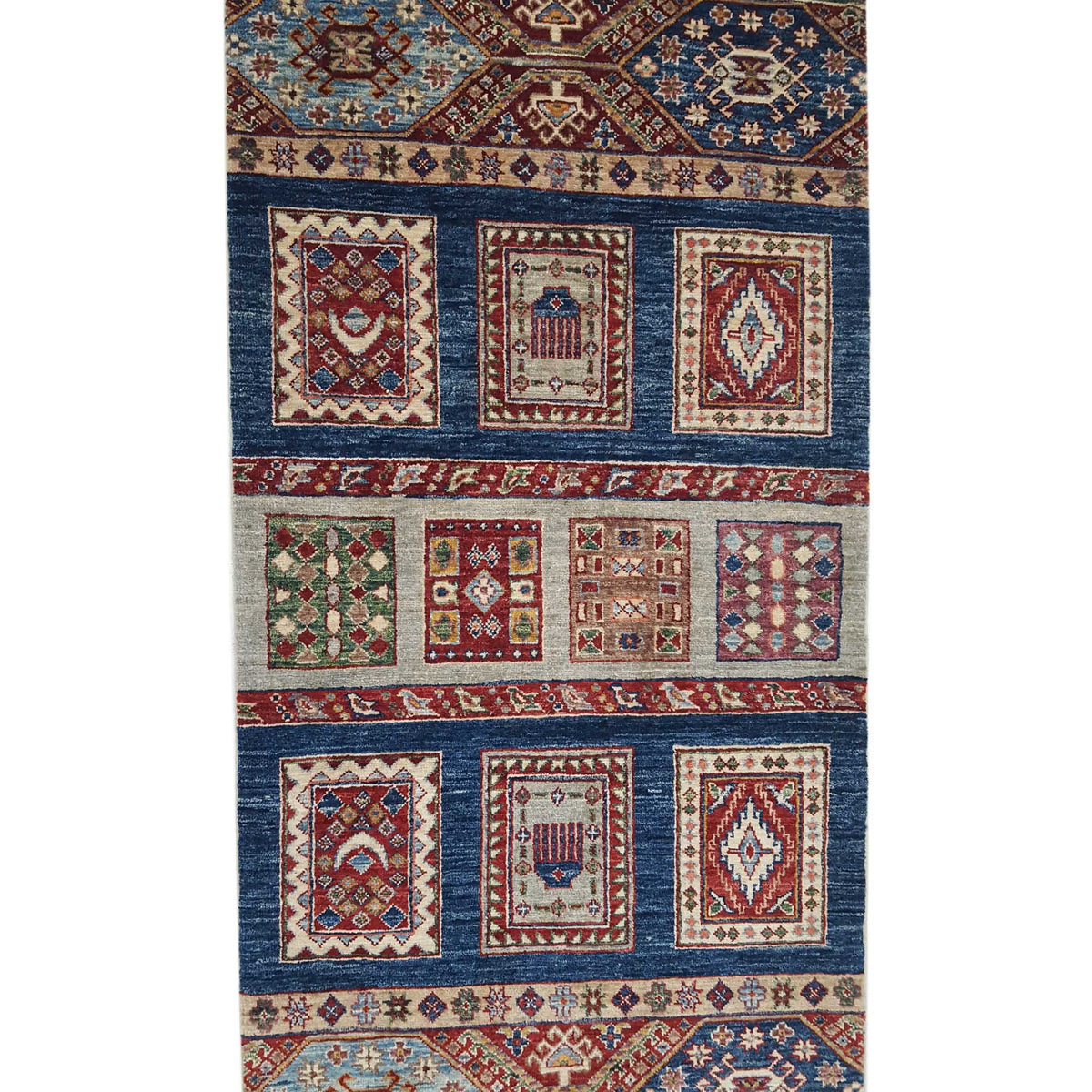Pacific Khorgeen 41820 Multi Multi Transitional Hand Knotted Rug