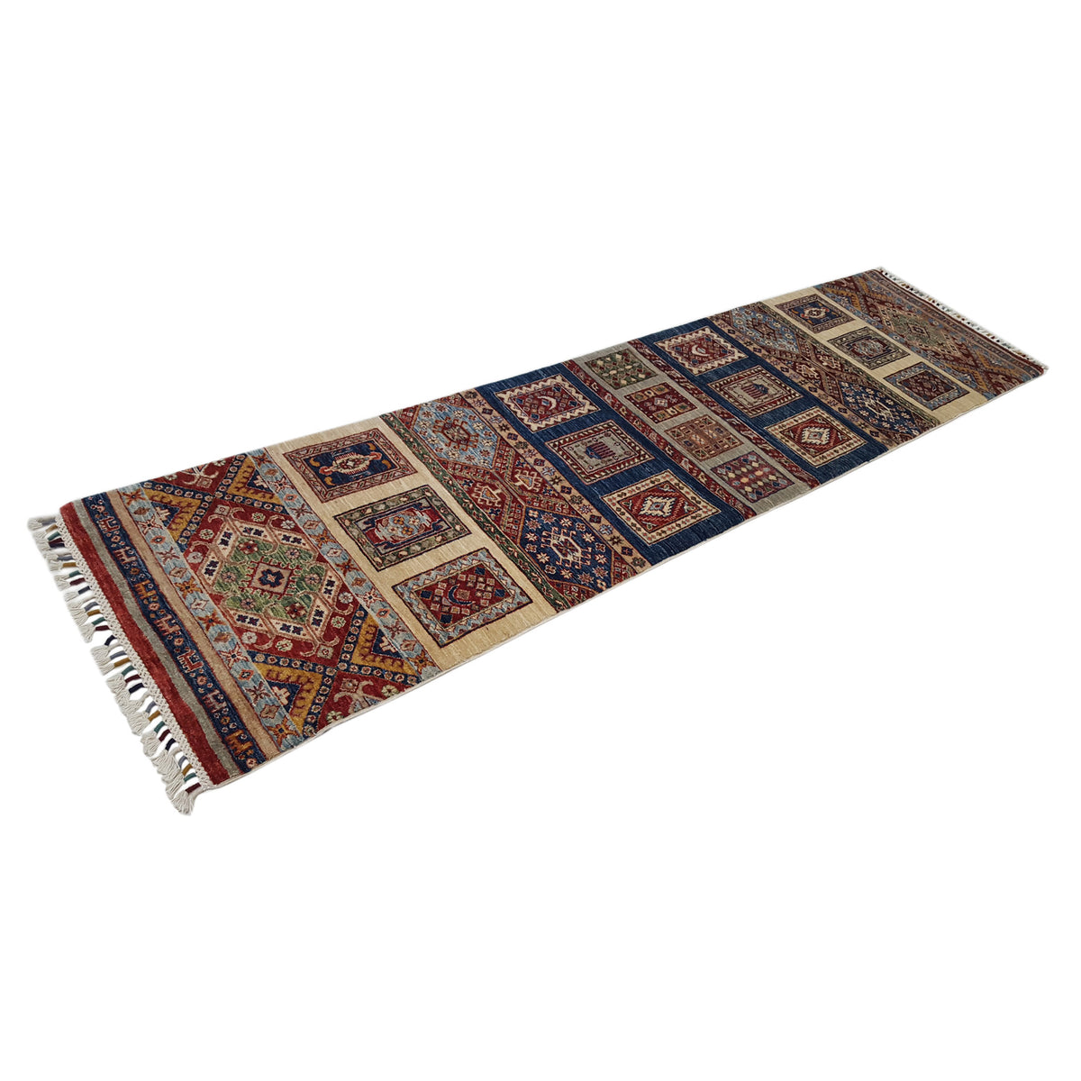 Pacific Khorgeen 41820 Multi Multi Transitional Hand Knotted Rug