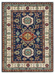 Pacific Kazak  Navy Ivory Traditional