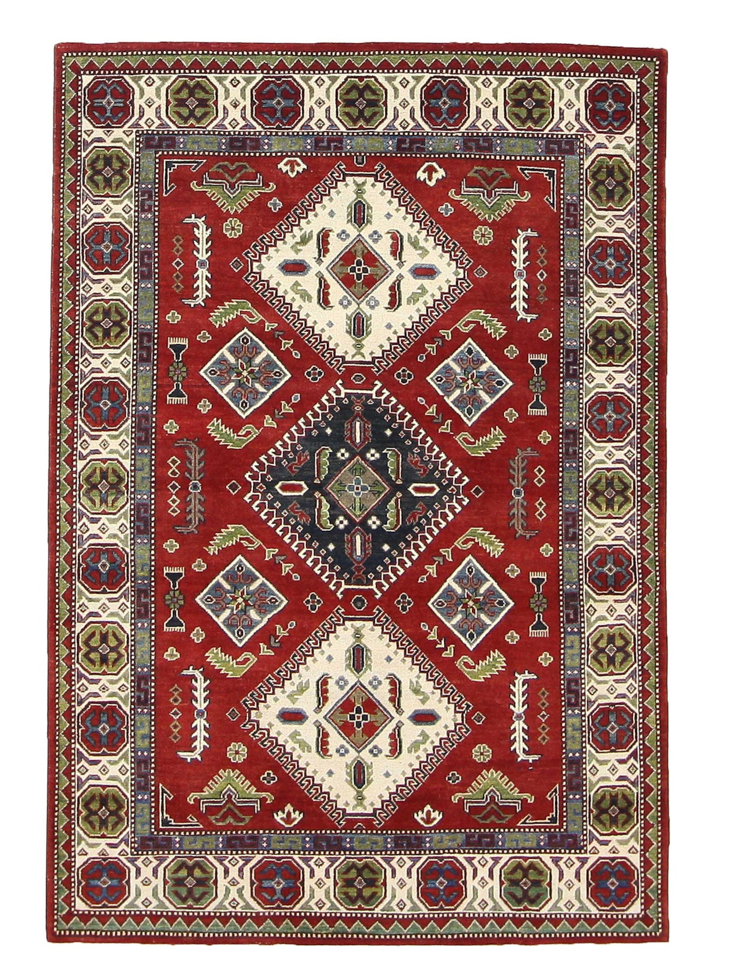 Pacific Kazak  Red Ivory Traditional