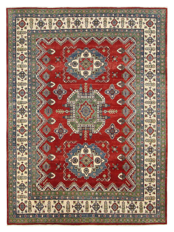 Pacific Kazak  Red Multi Traditional