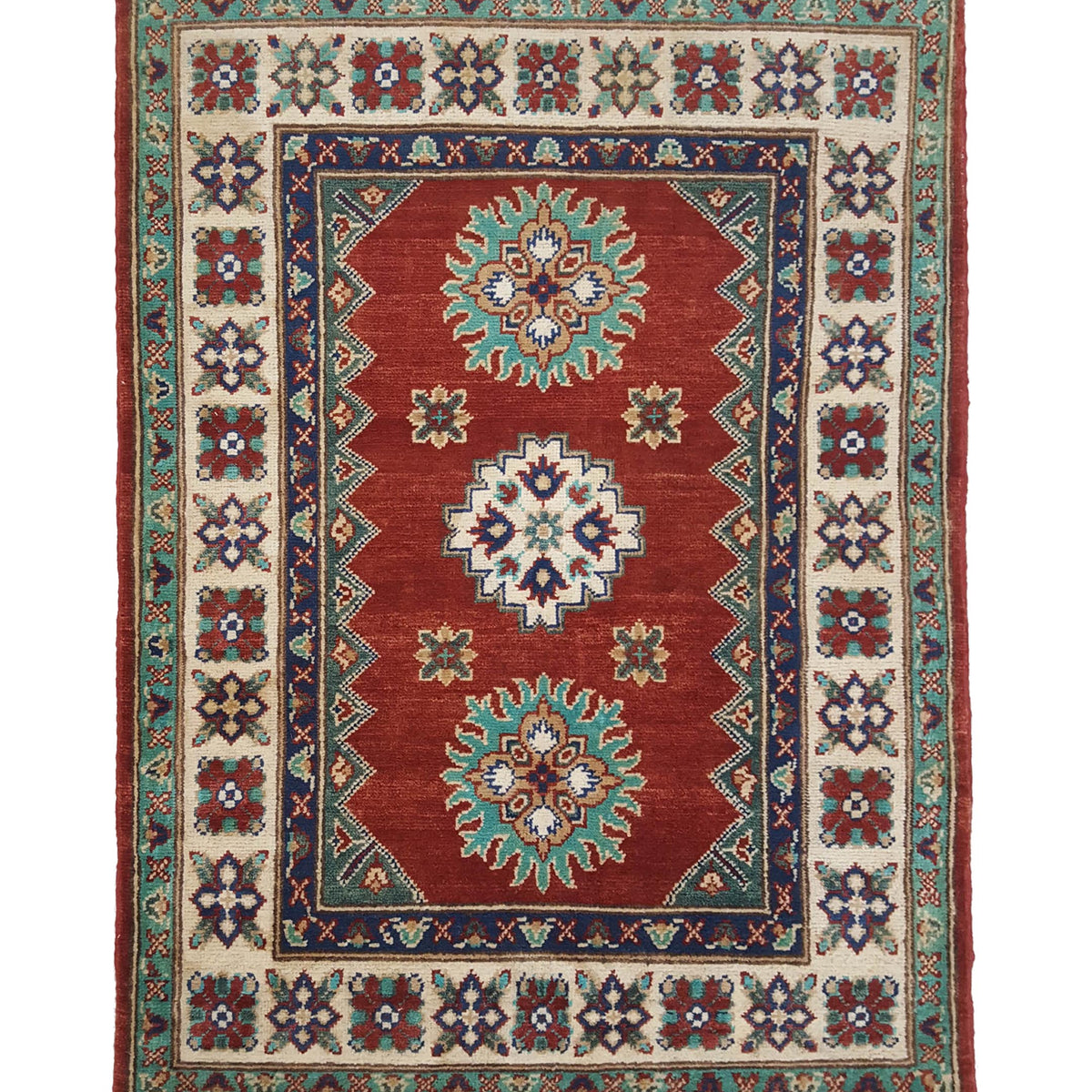 Pacific Kazak  Red Ivory Traditional