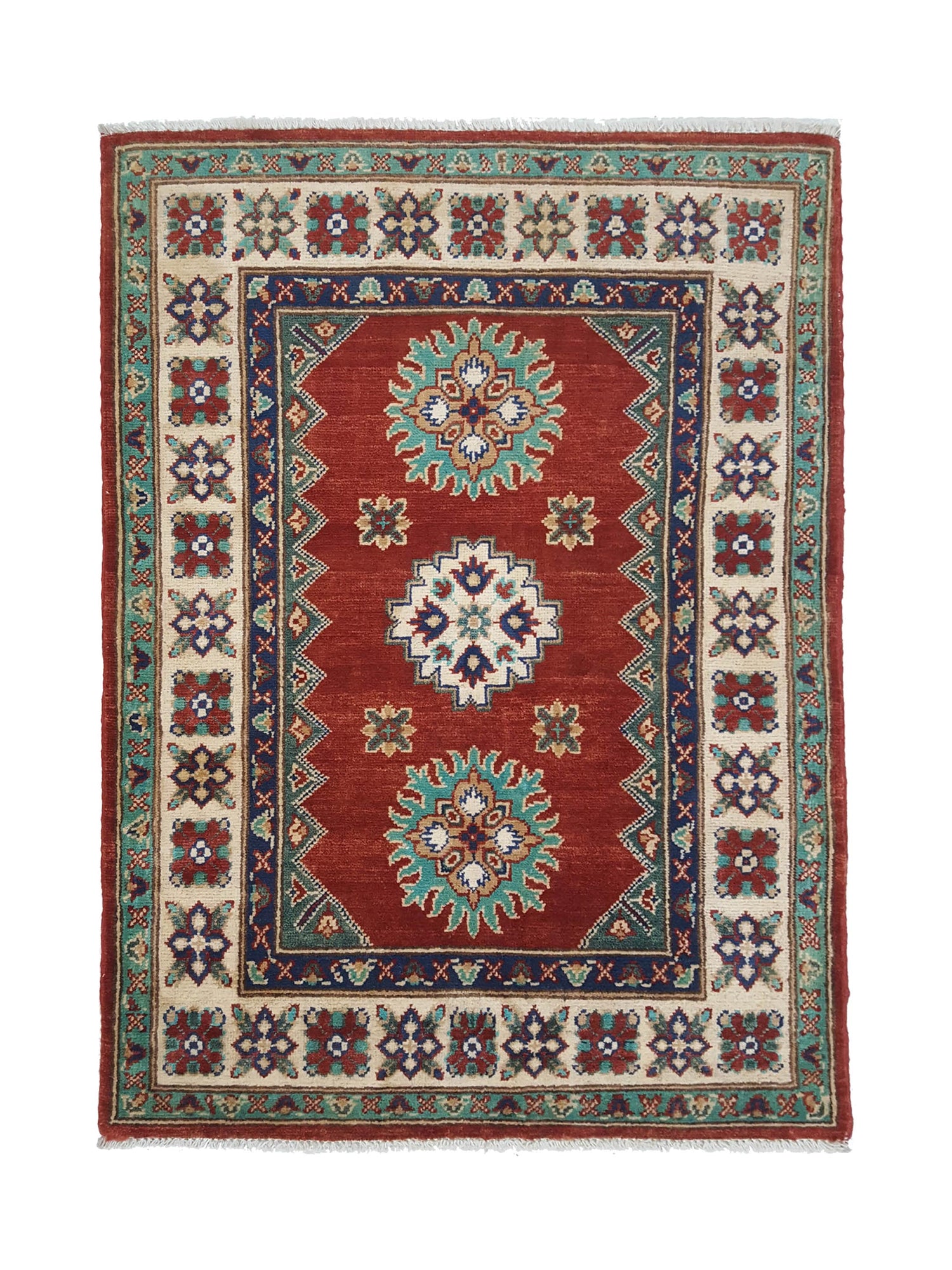 Pacific Kazak  Red Ivory Traditional