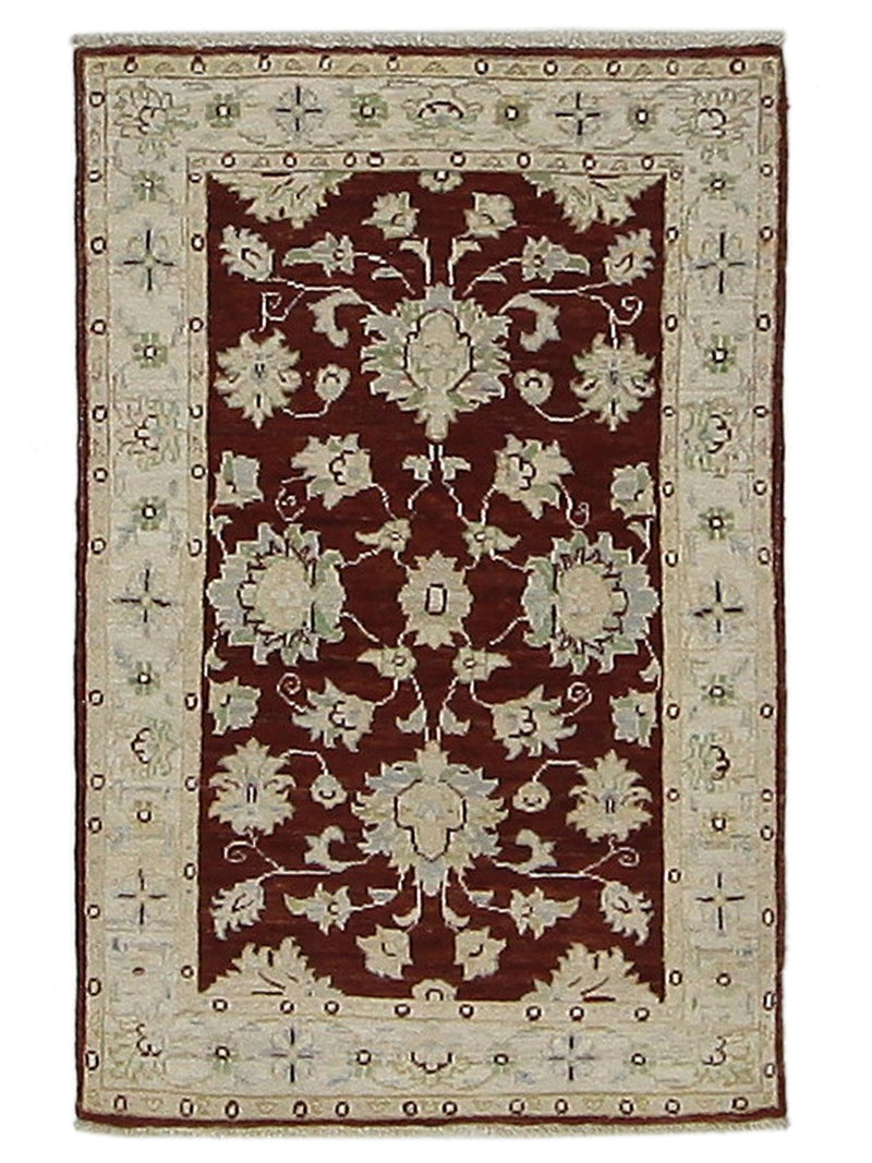 Pacific Ziegler  Burgundy Ivory Transitional