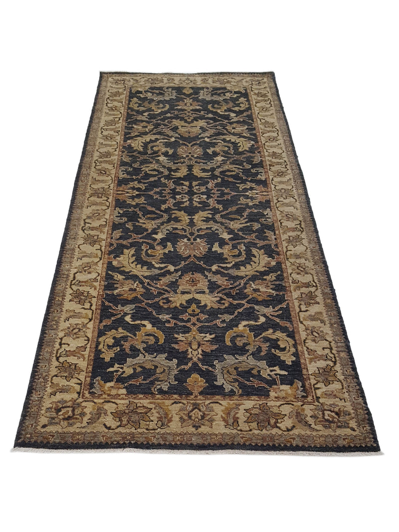 Pacific Ziegler 41902 Grey Beige Transitional Hand Knotted Rug