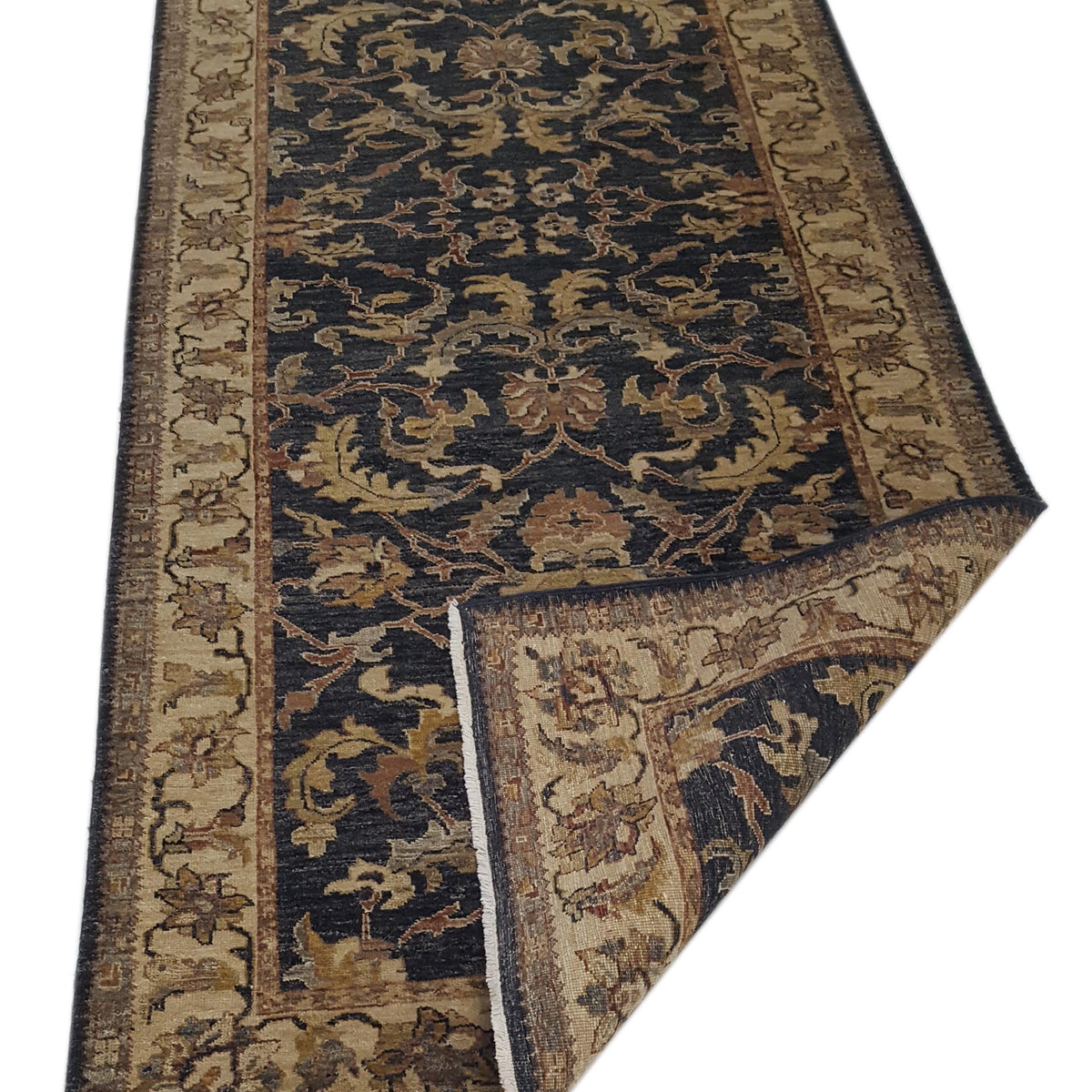 Pacific Ziegler 41902 Grey Beige Transitional Hand Knotted Rug