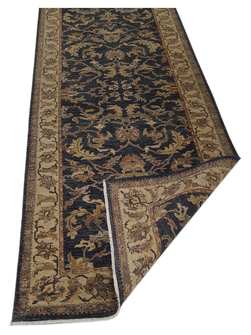 Pacific Ziegler 41902 Grey Beige Transitional Hand Knotted Rug