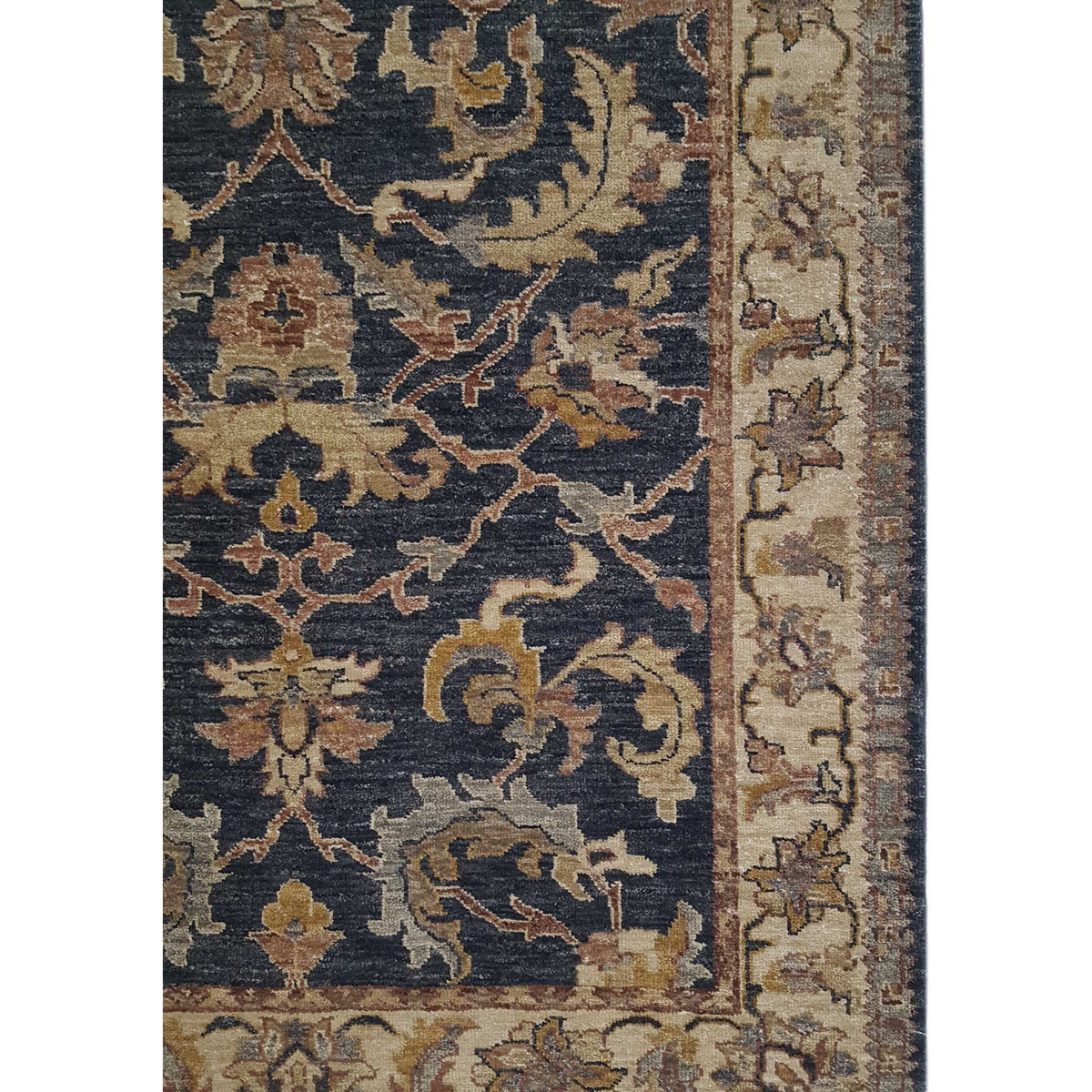 Pacific Ziegler 41902 Grey Beige Transitional Hand Knotted Rug