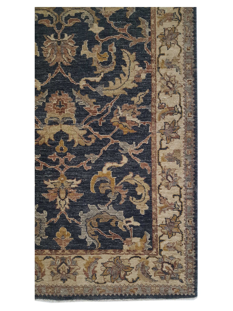 Pacific Ziegler 41902 Grey Beige Transitional Hand Knotted Rug